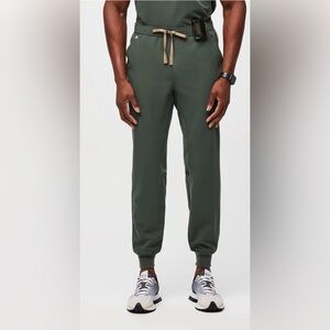 Figs Men's Tansen Jogger Scrub Pants Scrubs Size XS Moss Green PO #1620